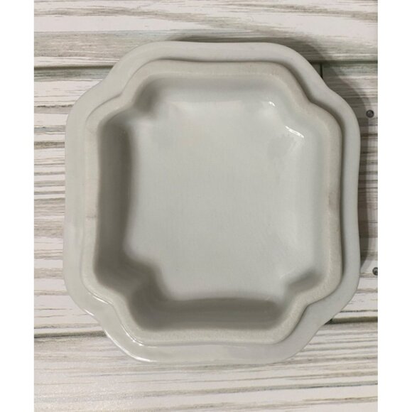 VTG Porcelain Takahashi Japan Floral Trinket Ring Box With Lid Blue - Picture 7 of 7